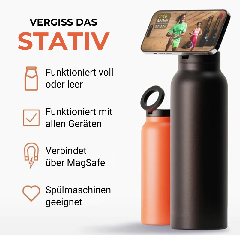 DrinkMate - Trinkflasche mit Stativ