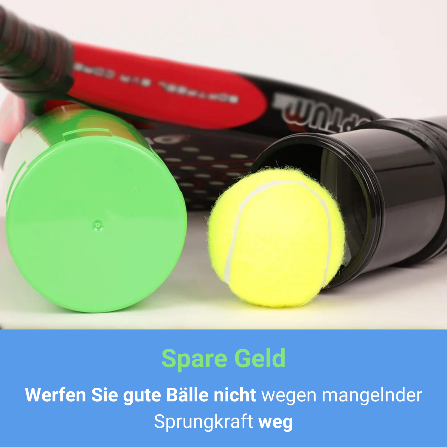 Tennis Ball Saver - Druckreparatur für Tennisbälle